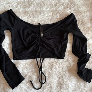 SKIMS Soft Lounge Long Sleeve Crop Top